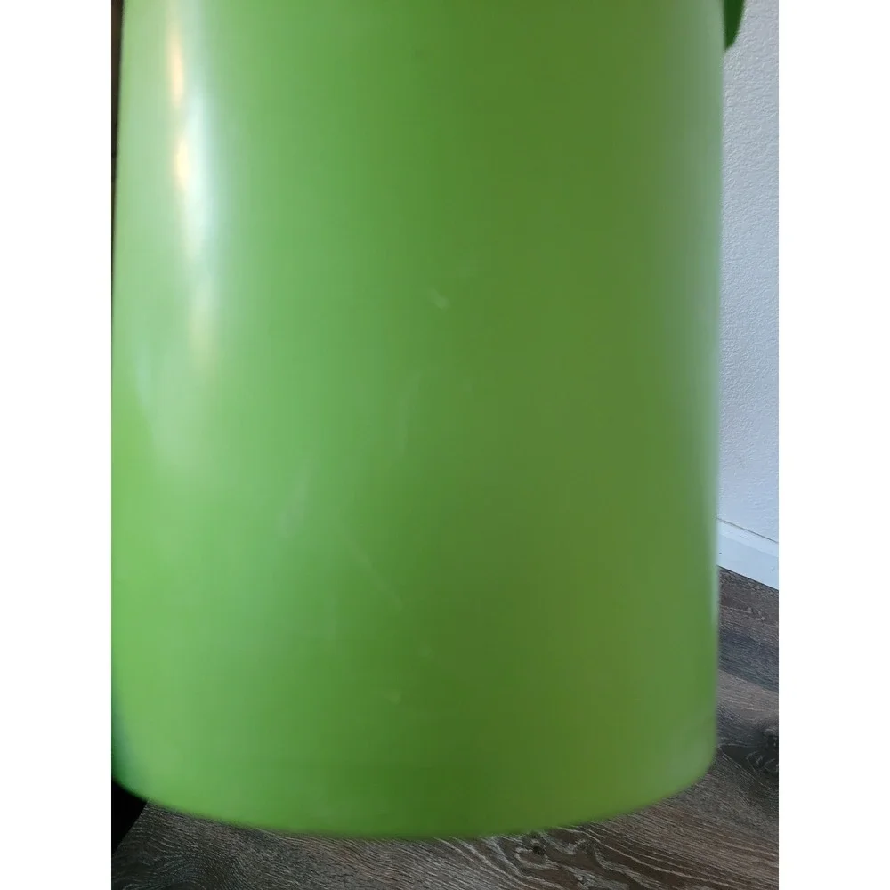 Vintage Tupperware Servalier Green Canister Set Sunburst‎ Lids Retro MCM #3